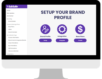 Create your SubSuite brand profile