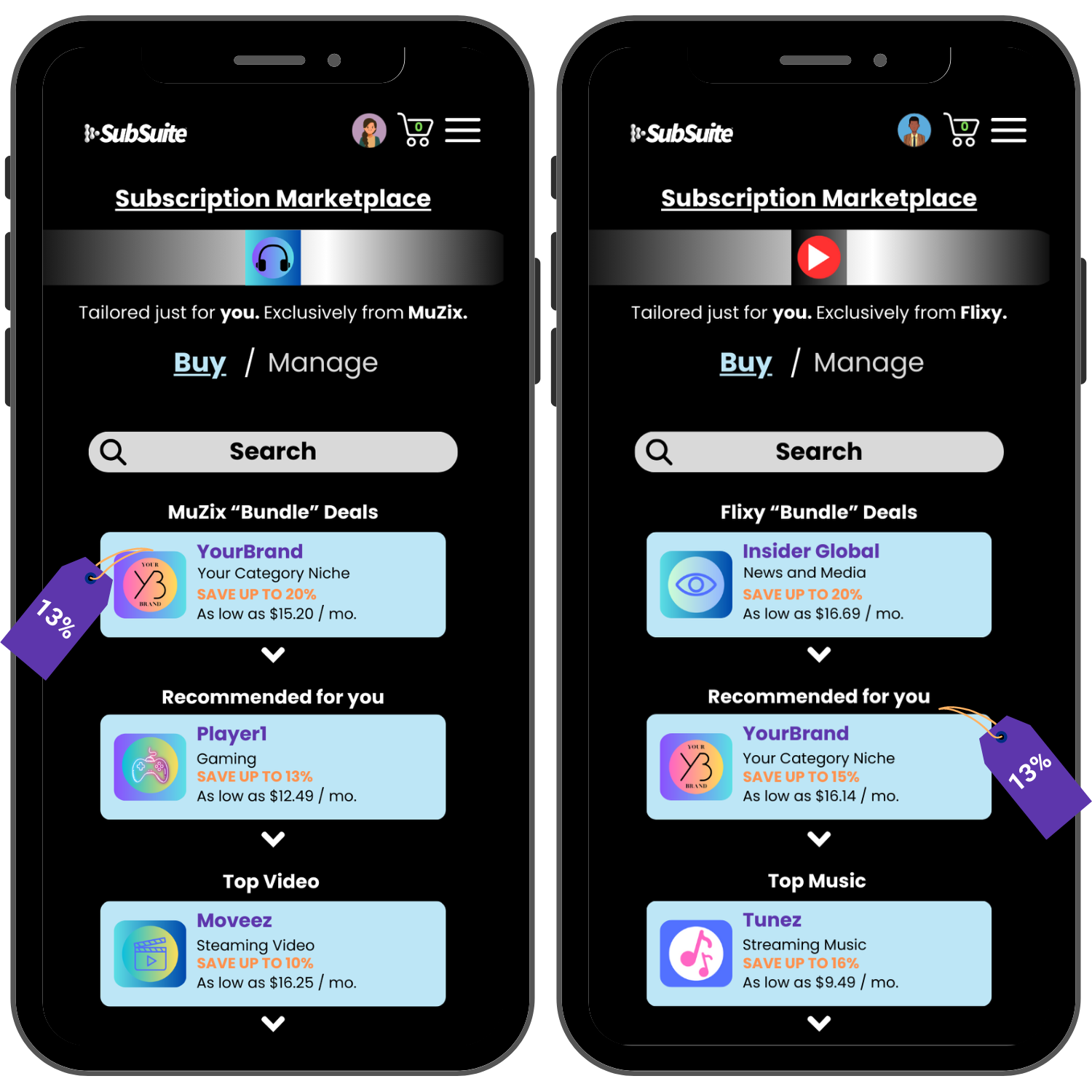 SubSuite Marketplace Pricing